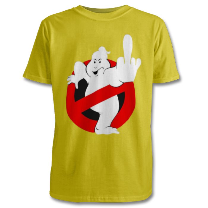 Ghostbusters - Rude Logo T-shirt