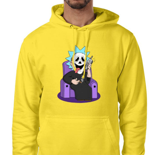 Rick & Morty & Scream - Ghostface Rick Value Hoodie