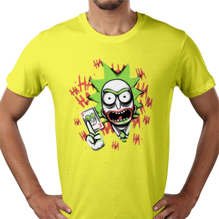 Rick & Morty & Batman - Laughing Rick T-shirt