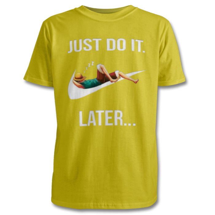 One Piece & Nike - Just Do It Later T-shirt