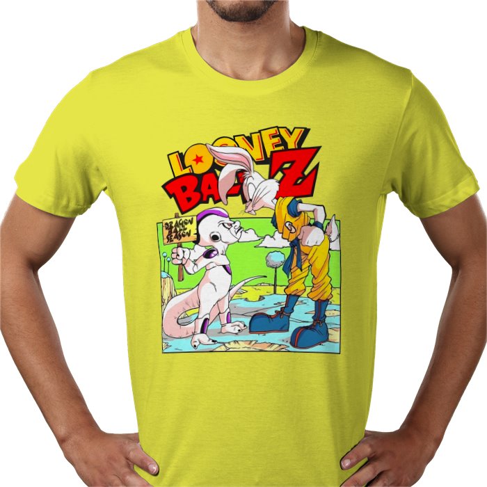 Looney Tunes x Dragon Ball Z Parody T-Shirt