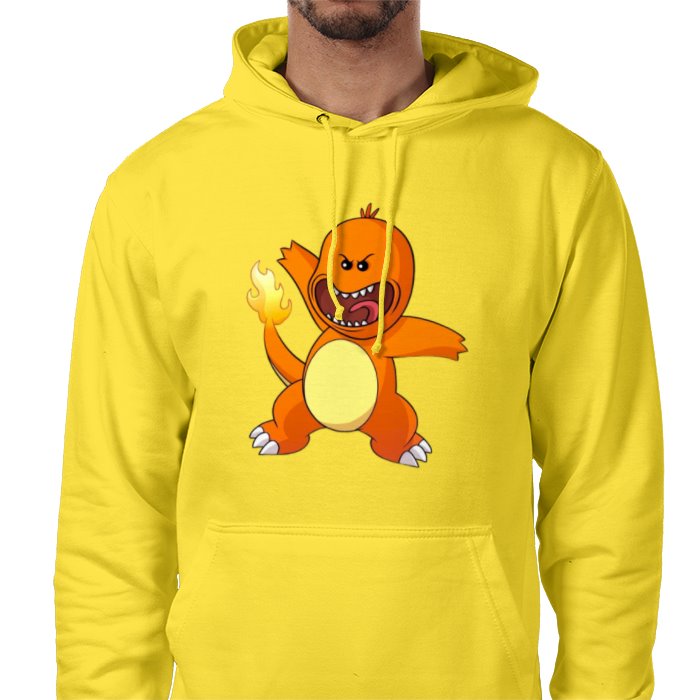 Rick & Morty & Pokémon - Charmander Value Hoodie